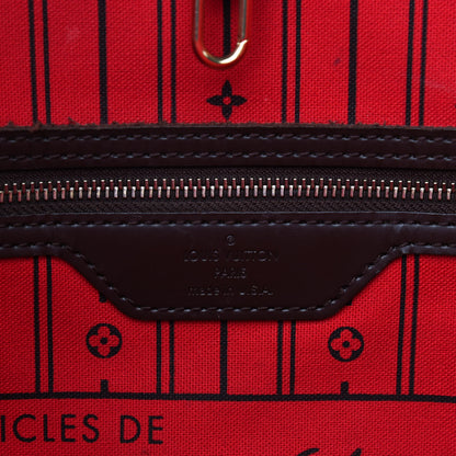 Louis Vuitton Damier Ebene Neverfull MM 6 of 9