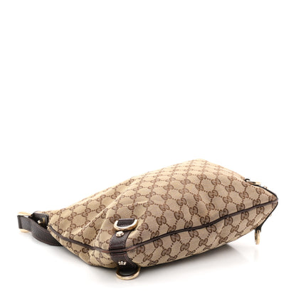 Gucci Monogram Abbey Messenger Bag Dark Brown 3 of 9