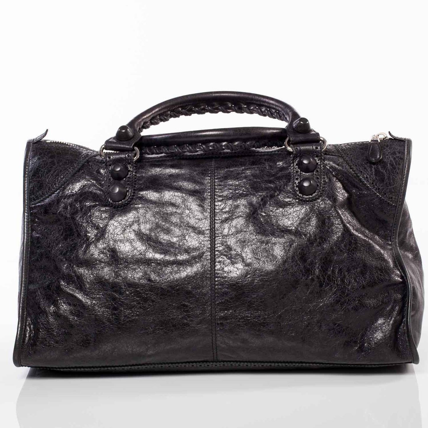 Agneau Giant Brogues Hardware Work Black