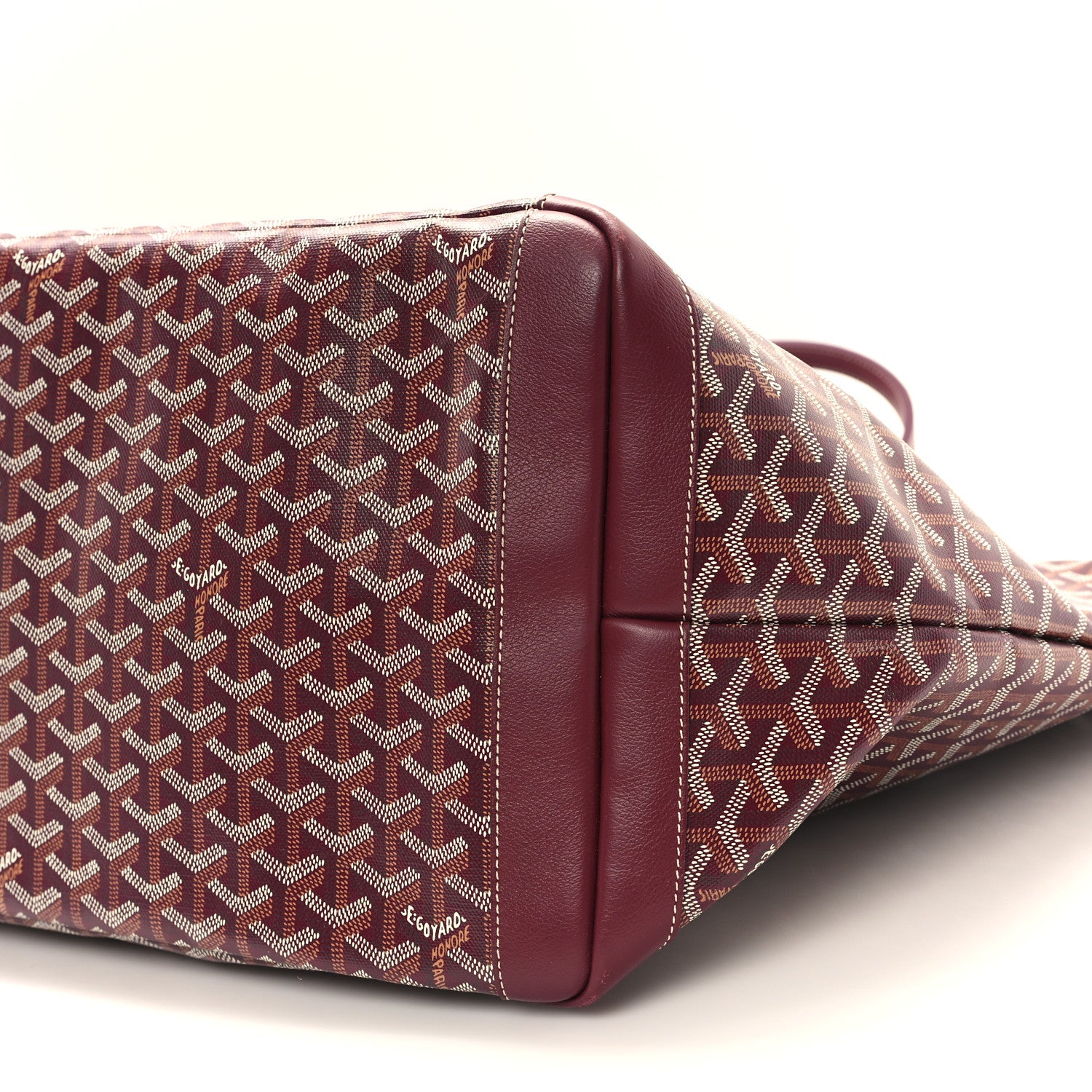 Goyard Goyardine Artois GM Burgundy 10 of 11