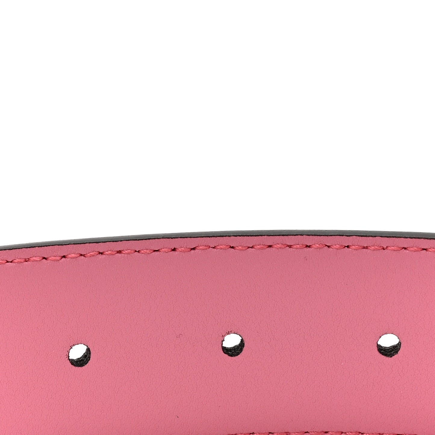 Moon Calfskin Interlocking G 37mm Belt 90 36 90 36 Glossy Pink