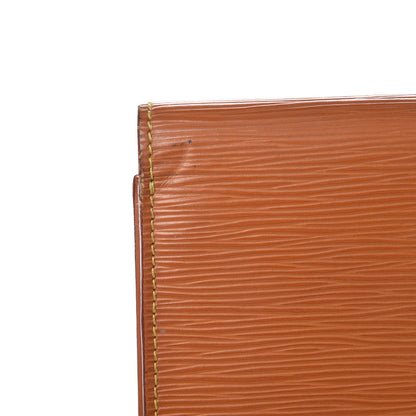 Louis Vuitton Epi Pochette Sellier Dragonne Clutch Gold 10 of 15