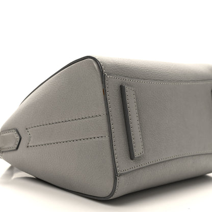 Givenchy Sugar Goatskin Mini Antigona Pearl Grey 8 of 9