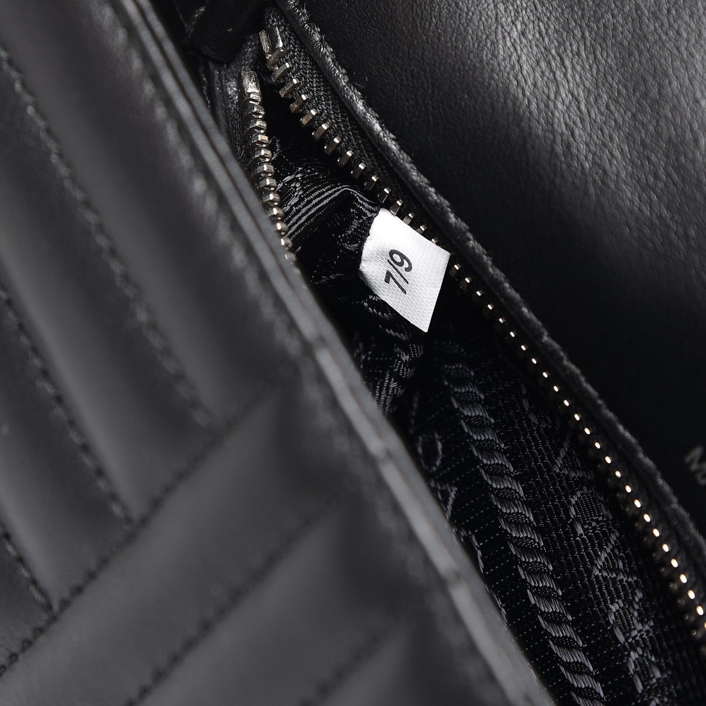 Soft Calfskin Impunture Diagramme Small Chain Flap Shoulder Bag Black