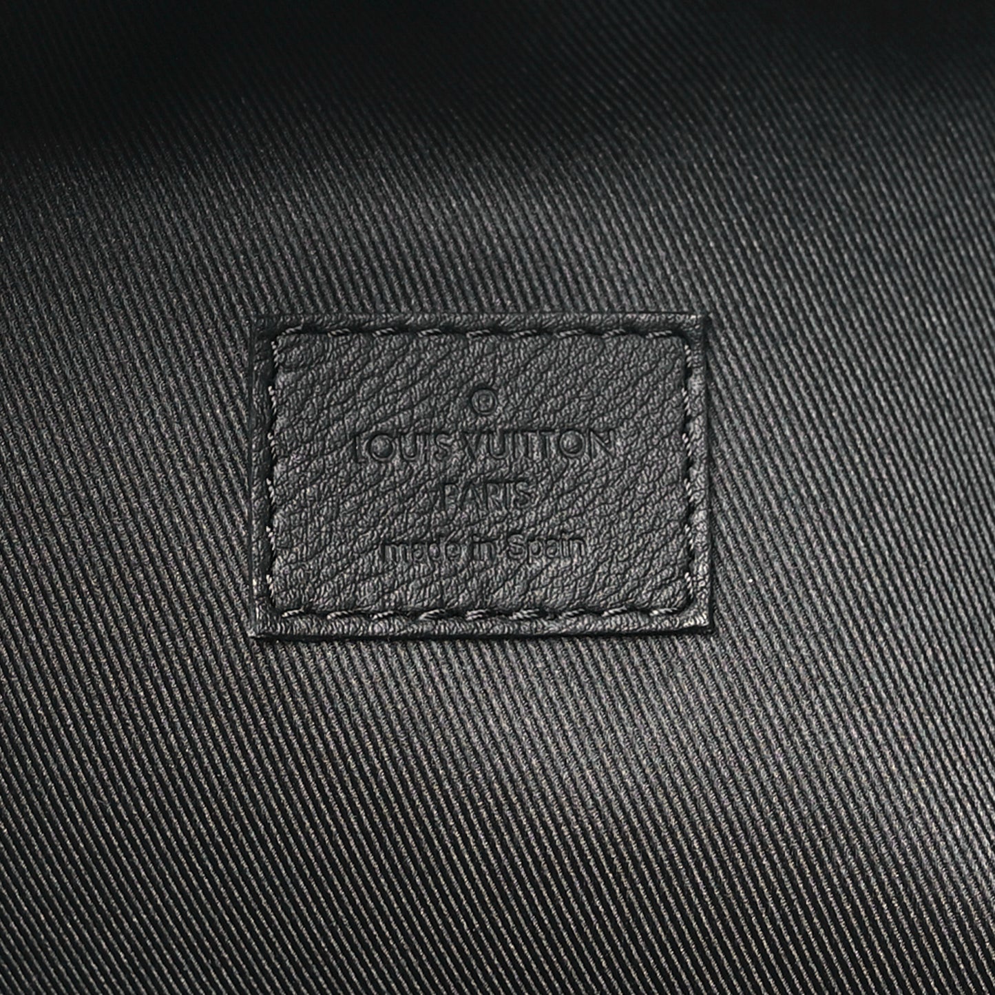 Calfskin Monogram Shadow Discovery Backpack Black