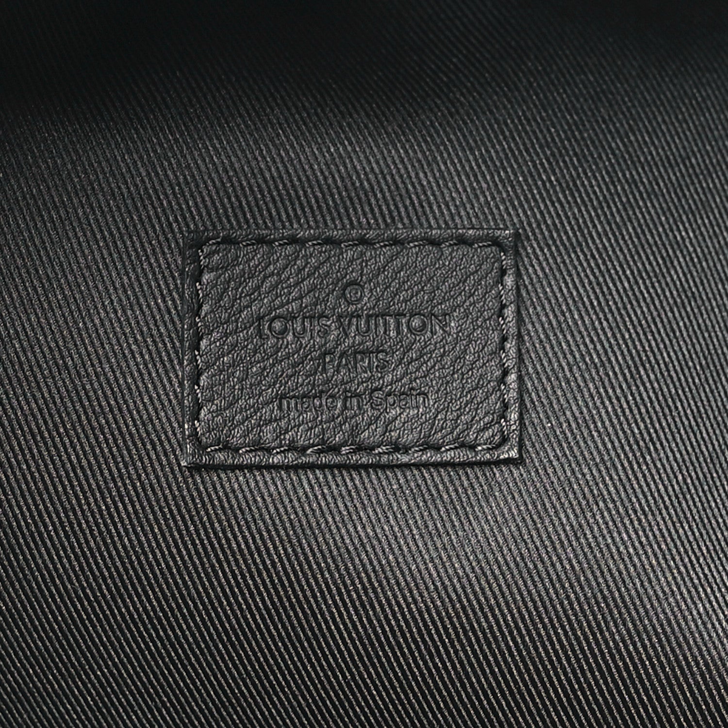 Louis Vuitton Calfskin Monogram Shadow Discovery Backpack Black 6 of 9