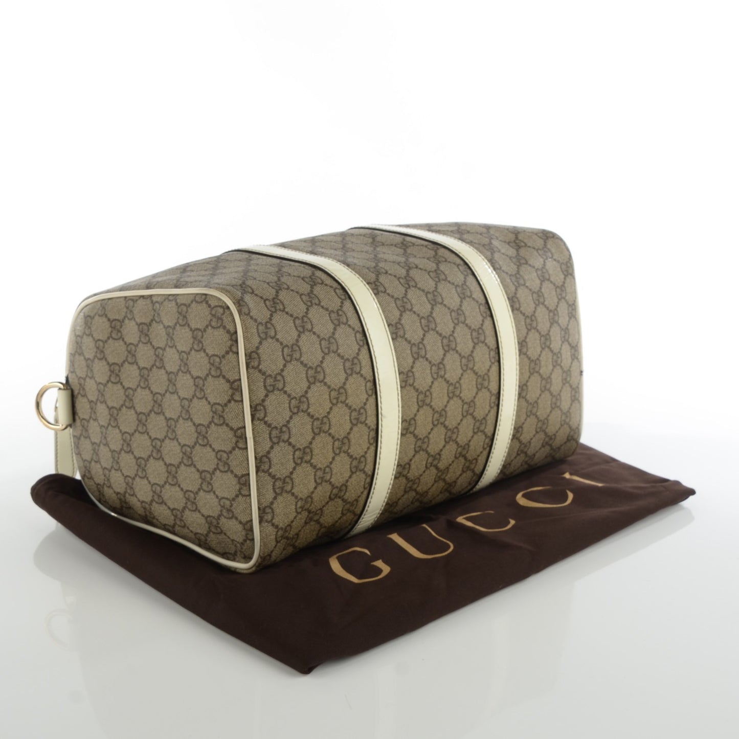 GG Plus Monogram Medium Joy Boston Off White