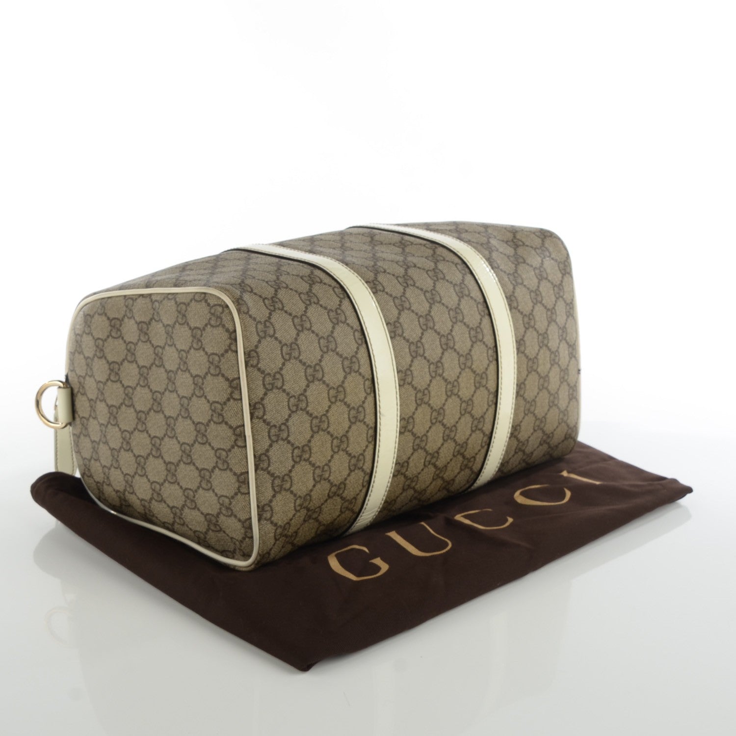 Gucci GG Plus Monogram Medium Joy Boston Off White 5 of 10
