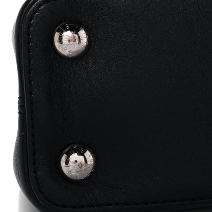 Louis Vuitton Smooth Calfskin Crystal Flowers Capucines BB Black 10 of 11