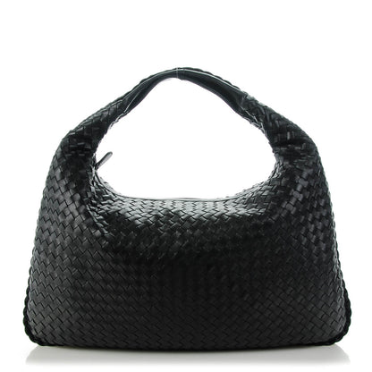 Bottega Veneta Nappa Intrecciato Medium Veneta Hobo Black 1 of 8