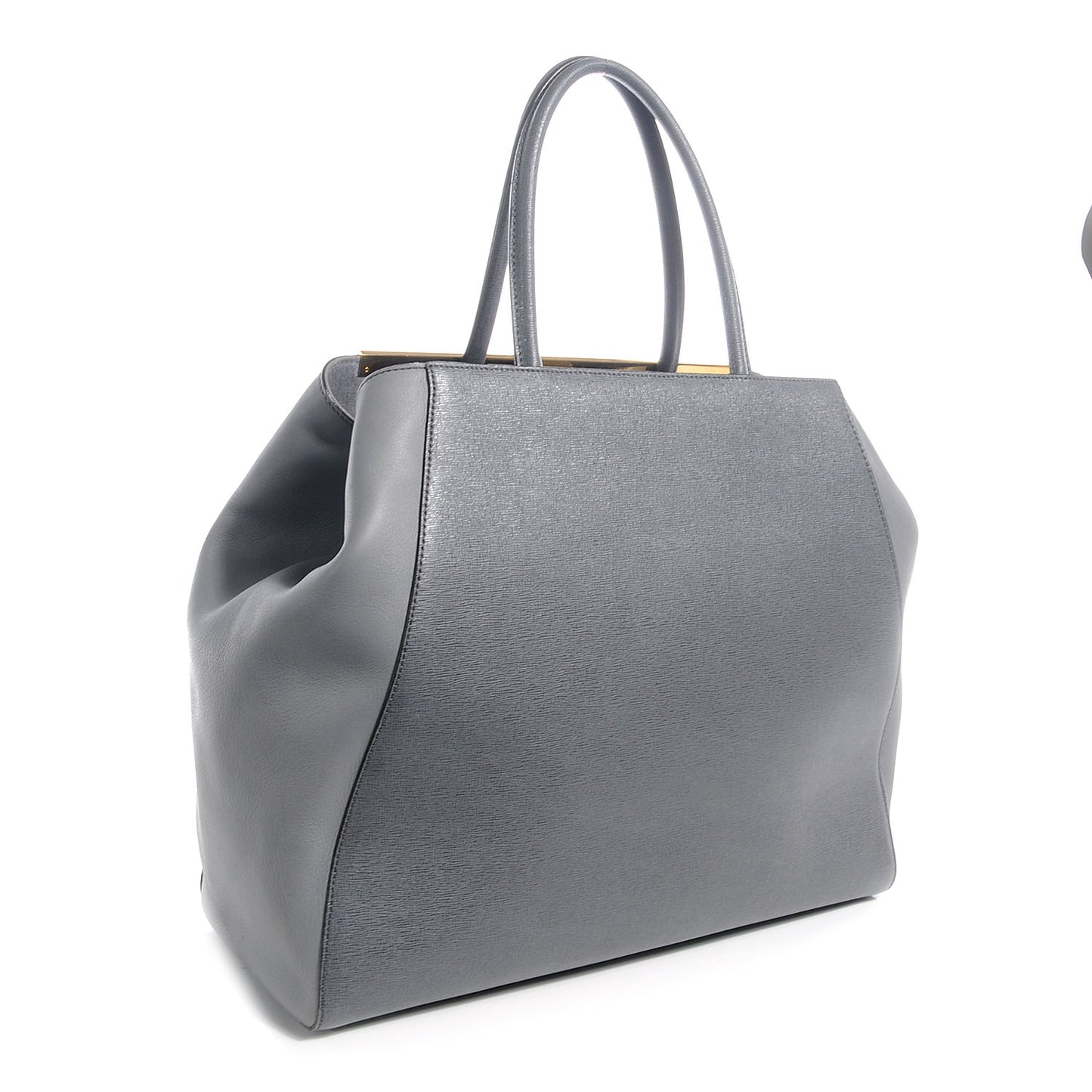 Vitello Elite Large 2Jours Tote Grigio Grigio Chiaro