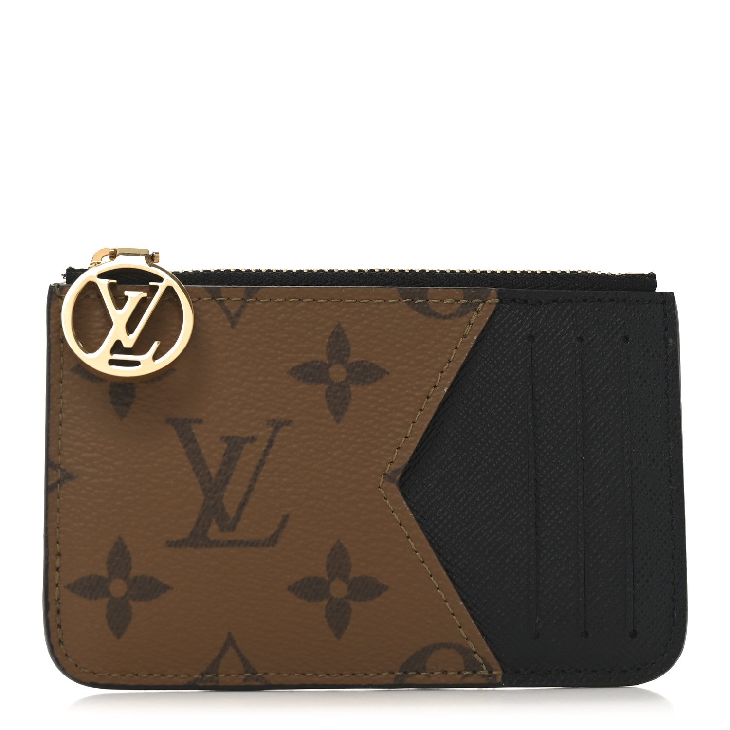 Louis Vuitton Reverse Monogram Zipped Romy Card Holder 2 of 12