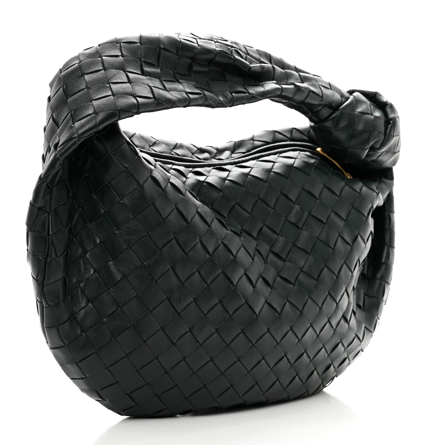 Bottega Veneta Nappa Intrecciato Teen Jodie Hobo Inkwell 3 of 10