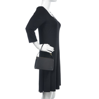 Louis Vuitton Epi Pochette Accessories 24 Black 2 of 9