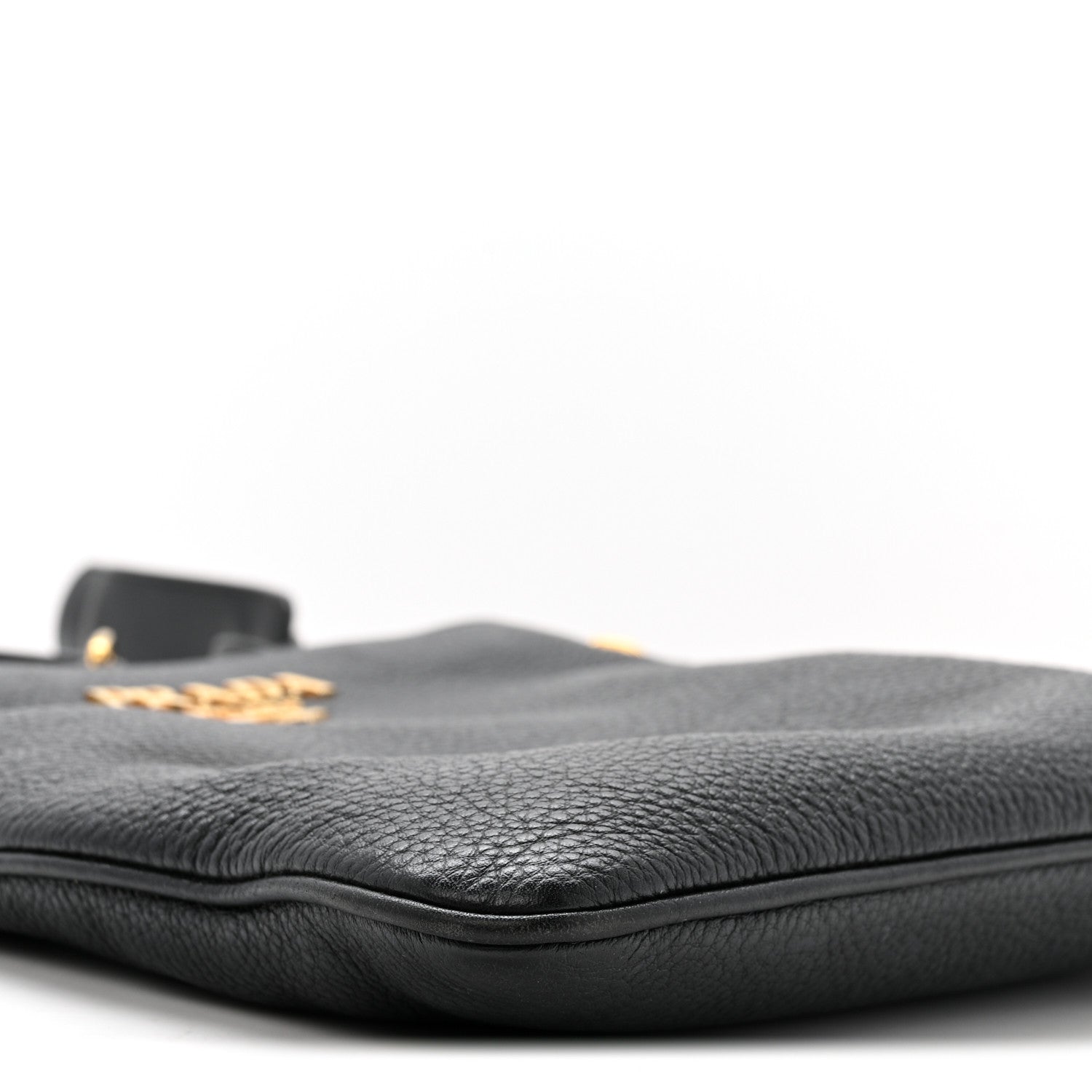 Prada Vitello Daino Crossbody Bag Black 9 of 13