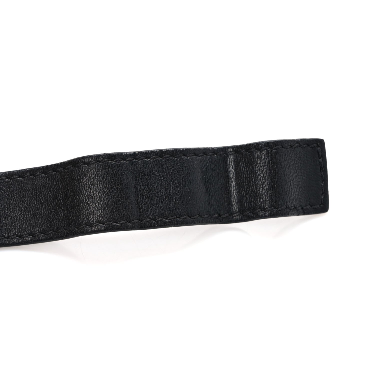 Chanel Lambskin Quilted Banane Waist Bag Fanny Pack Black 9 of 10