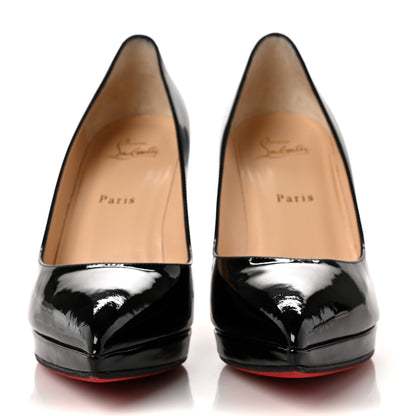 Christian Louboutin Patent Pigalle Plato 100 Pumps 40.5 Black 2 of 8