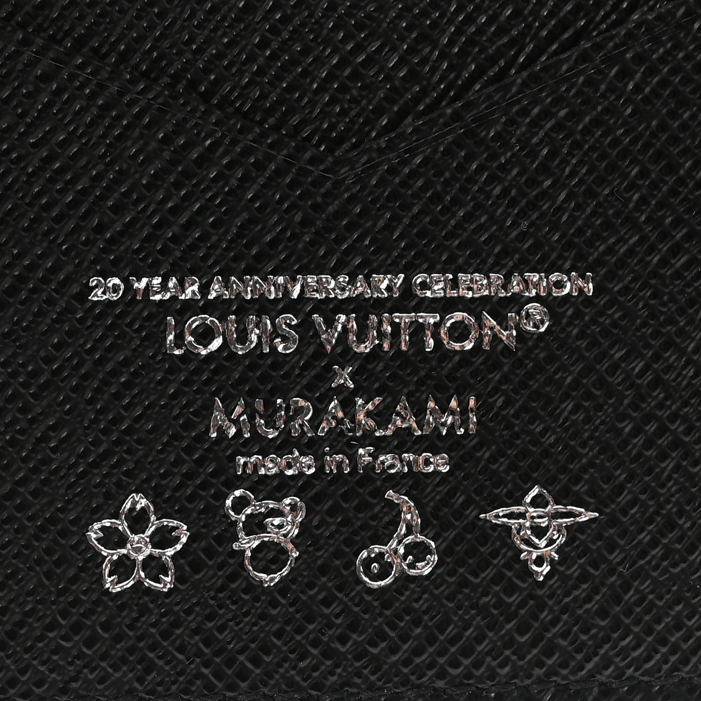 LV X TM Monogram Multicolor Passport Cover Black