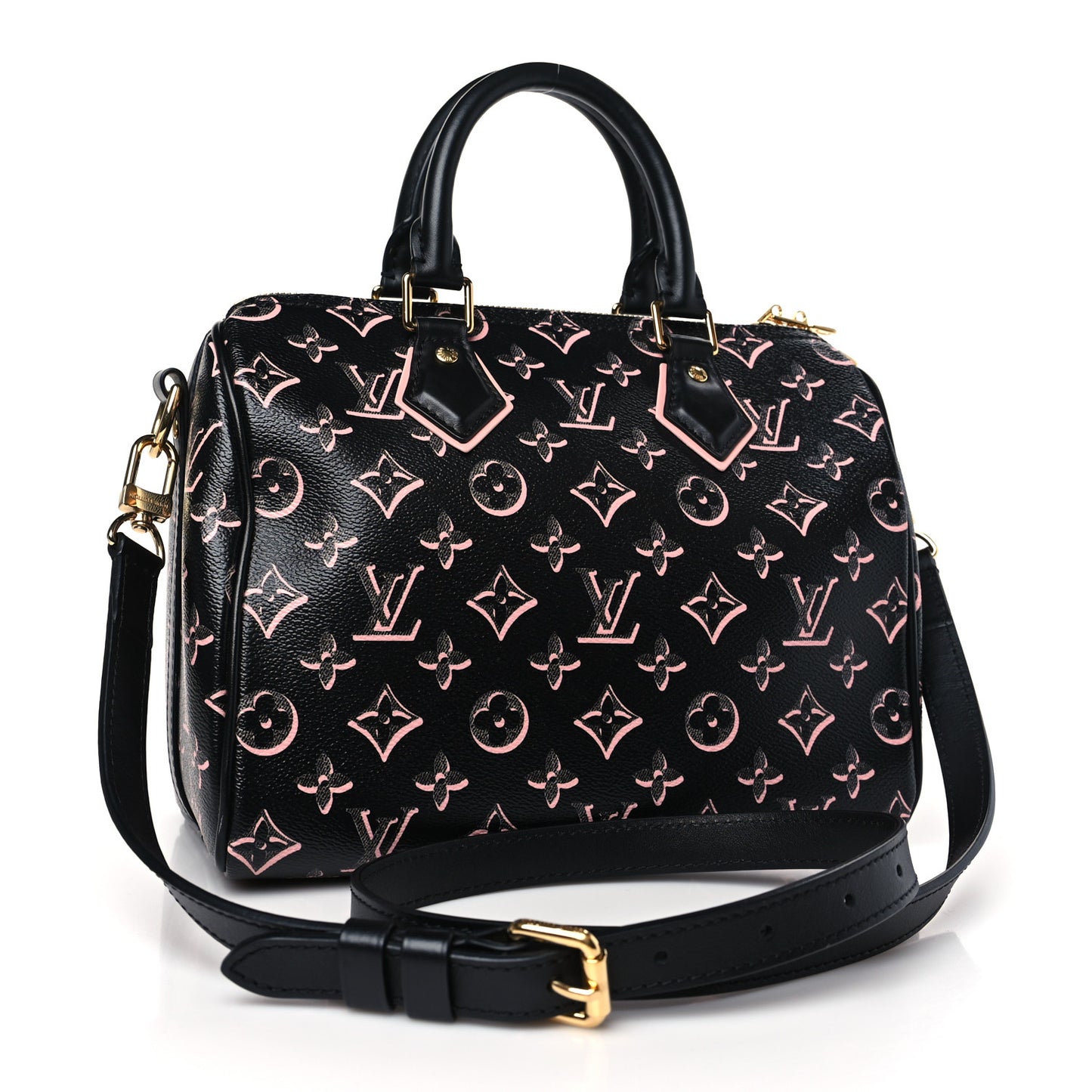 Monogram Fall for You Speedy Bandouliere 25 Black