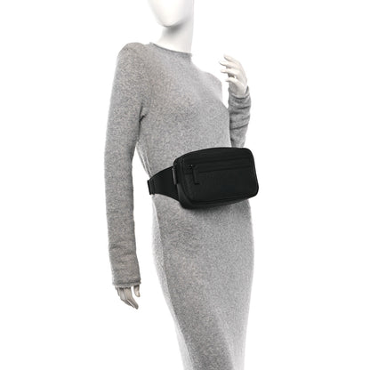 Gucci Rubber Effect Monogram GG Waist Belt Bag Black 2 of 9