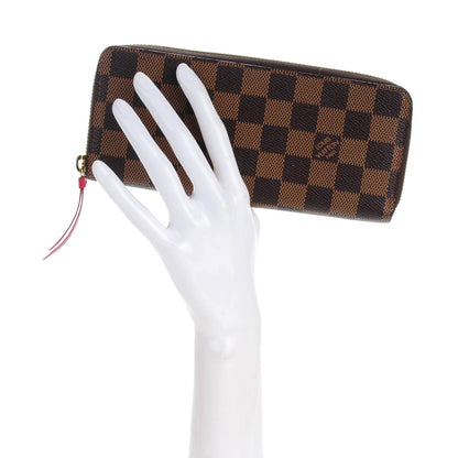 Louis Vuitton Damier Ebene Clemence Wallet 2 of 7