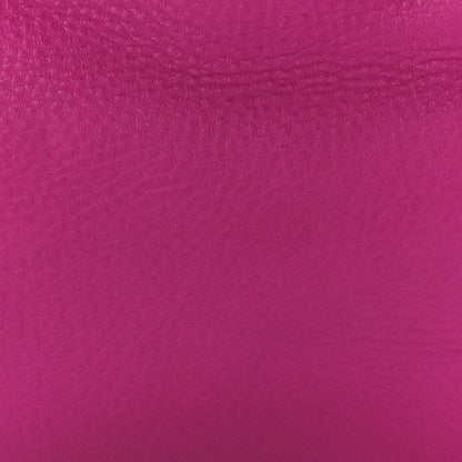 Gucci Pebbled Calfskin Mini Bamboo Shopper Tote Bright Bougainvillea 10 of 13