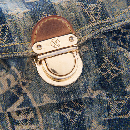 Louis Vuitton Denim Raye Mini Pleaty 9 of 9
