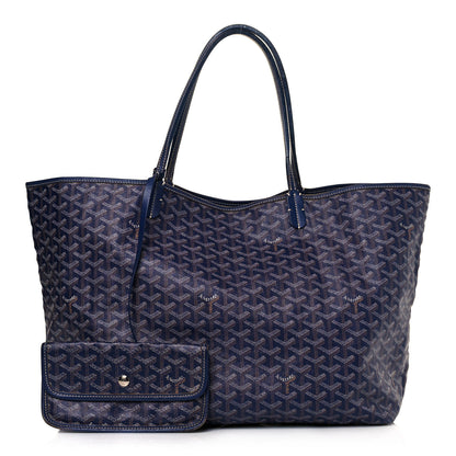 Goyard Goyardine Saint Louis GM Navy 1 of 9