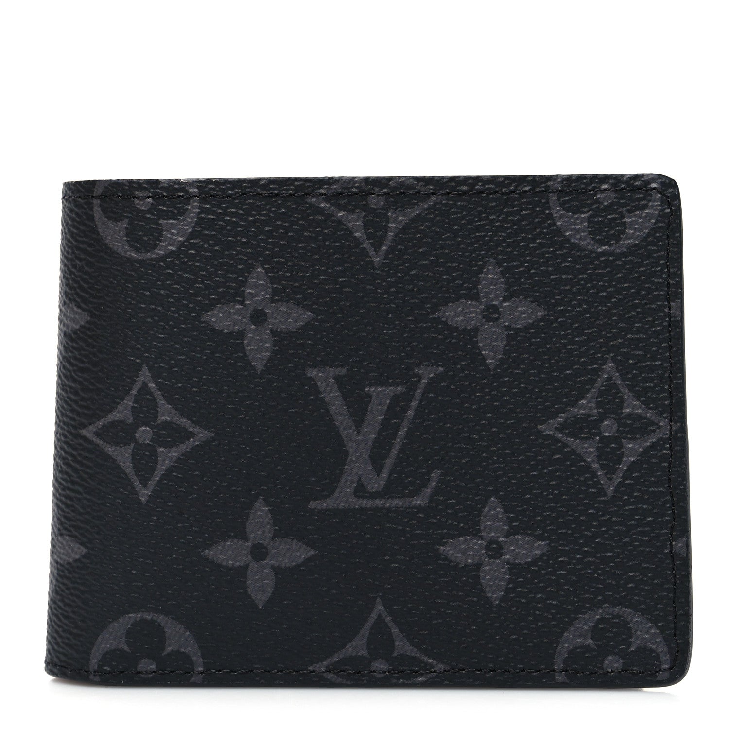 Louis Vuitton Monogram Eclipse Slender Wallet 1 of 8