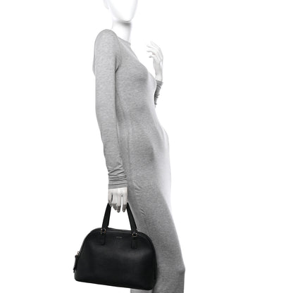 Gucci Dollar Calfskin Dome Bag Black 2 of 22