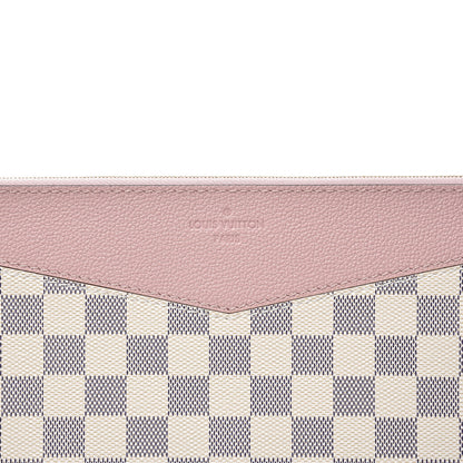Louis Vuitton Damier Azur Daily Pouch Rose Poudre 9 of 9