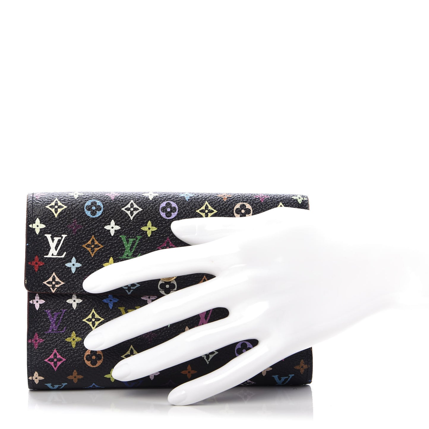 Monogram Multicolor Alexandra Wallet Black