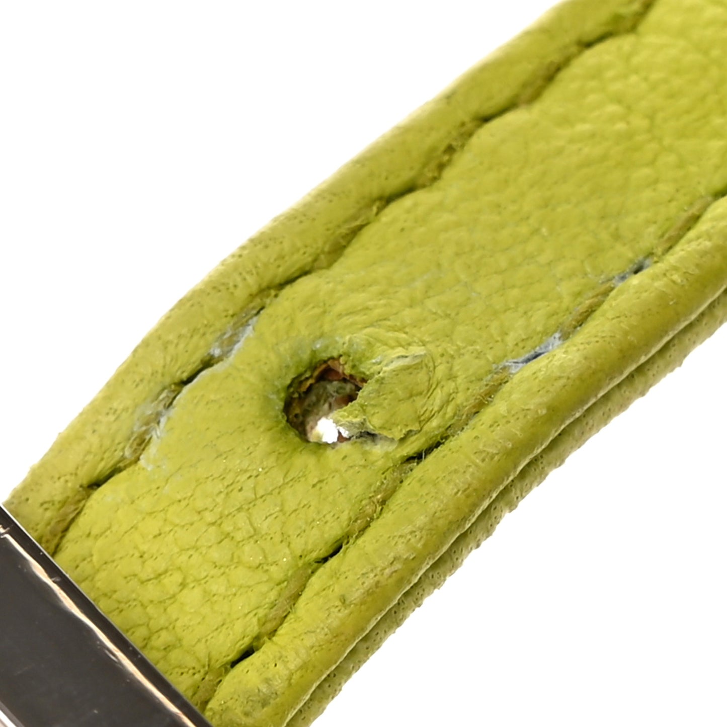 Nappa Mini Half Moon Baguette Green
