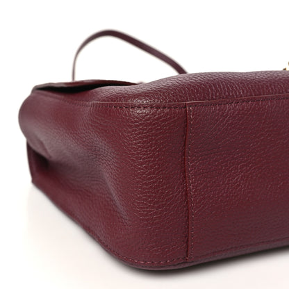 Chanel Grained Calfskin Small Souplissimo Maxi Flap Burgundy 17 of 21