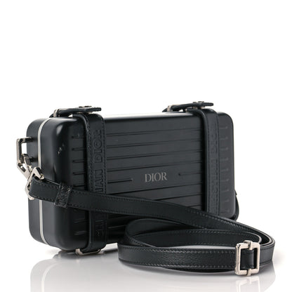 Christian Dior X RIMOWA Aluminum Personal Clutch On Strap Black 3 of 11