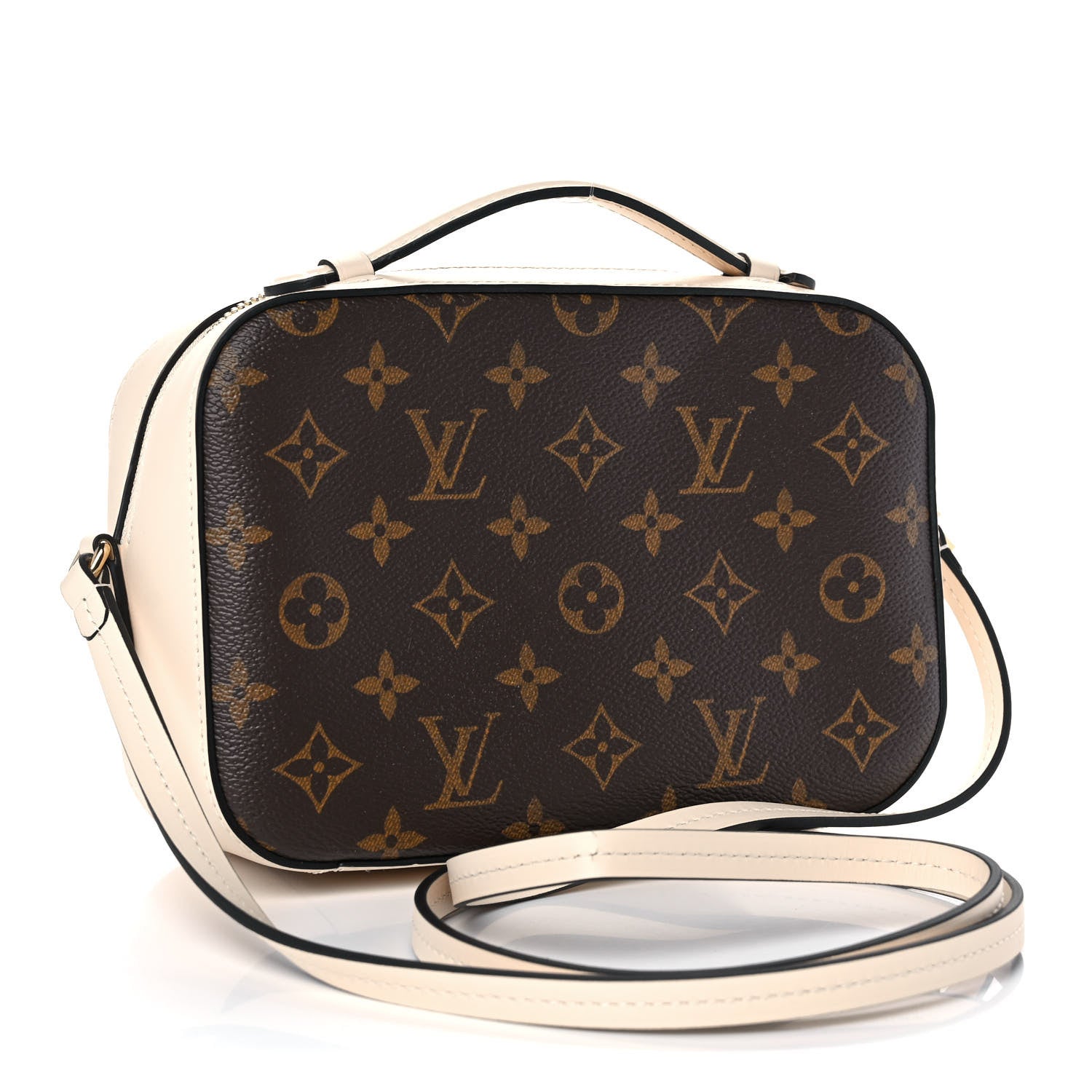 Louis Vuitton Monogram Saintonge Creme 3 of 11
