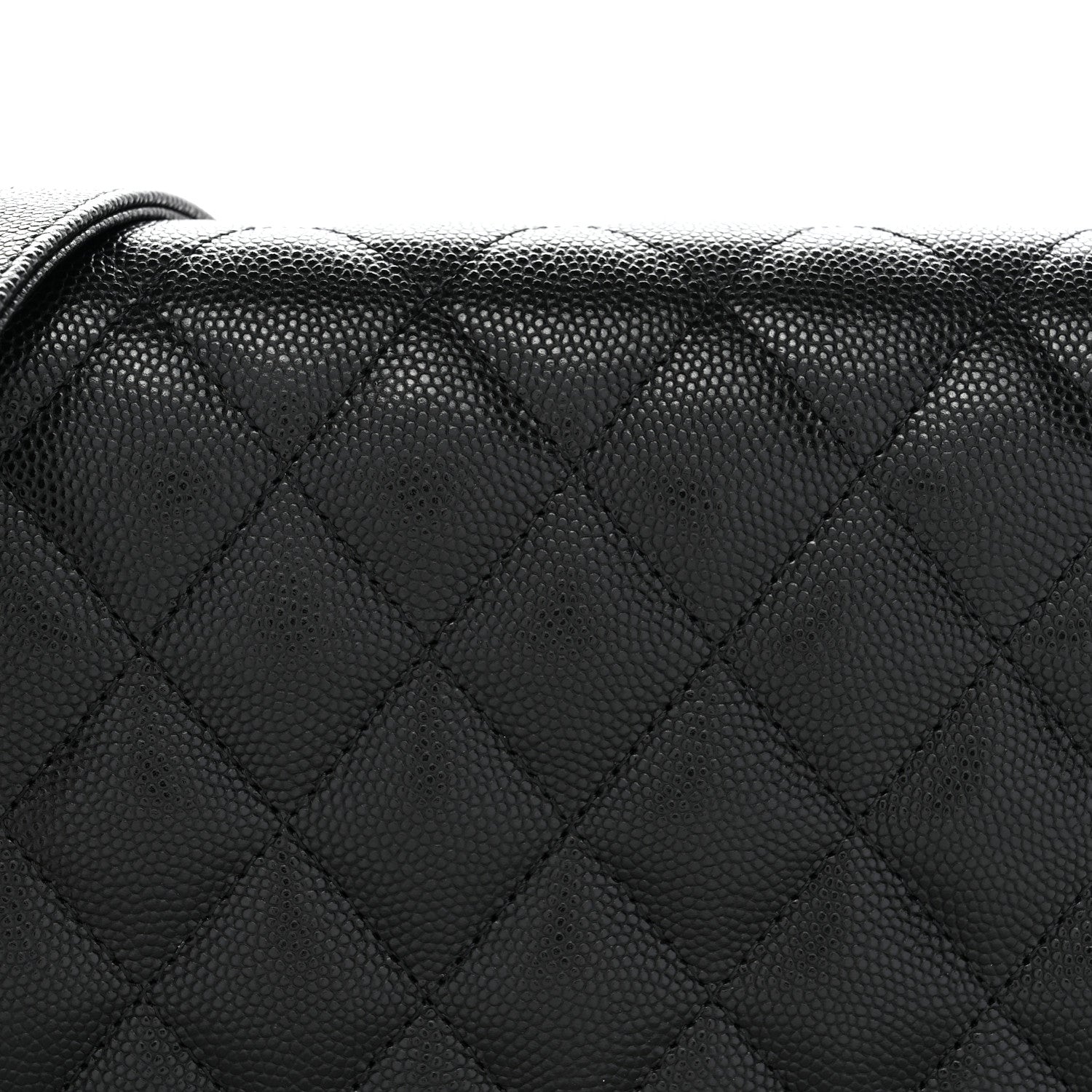 Chanel Caviar Quilted Boy Wallet On Chain WOC Black 9 of 13