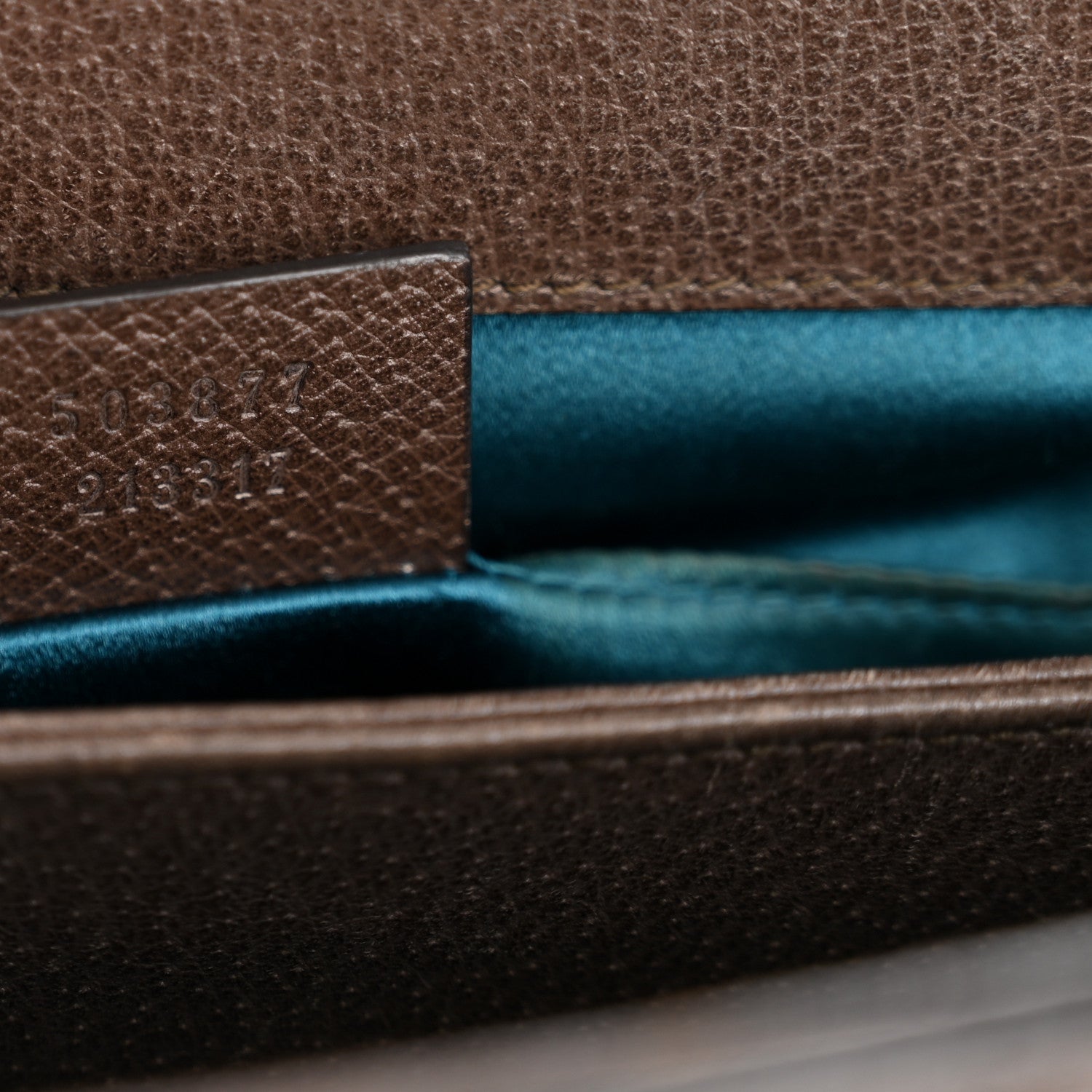 Gucci GG Supreme Monogram Web Small Ophidia Chain Shoulder Bag Brown 7 of 13