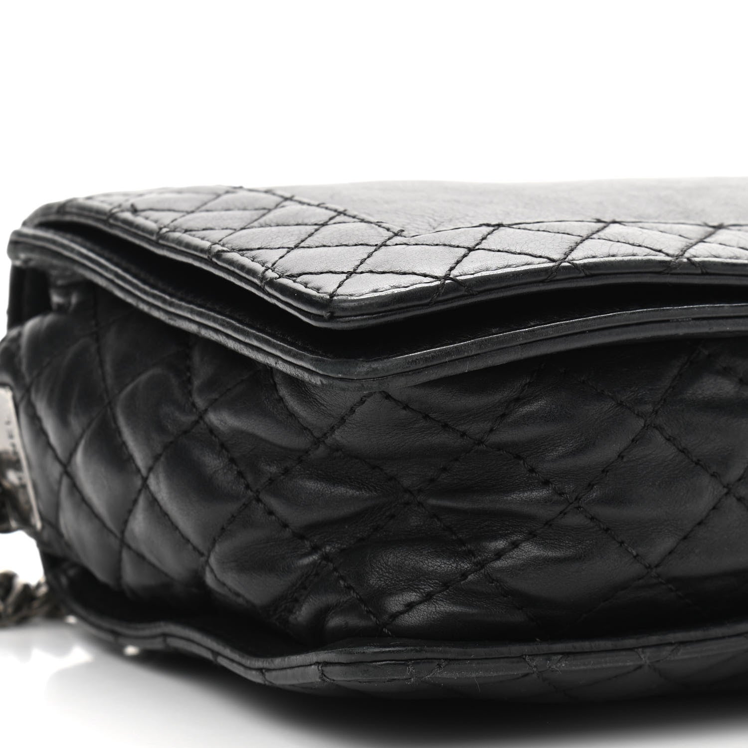 Chanel Calfskin Medium Boy Reverso Flap Black 8 of 16