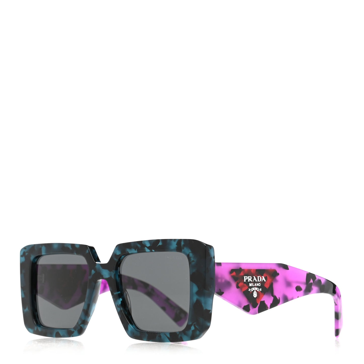 Acetate Symbole Sunglasses SPR 23Y Slate Grey Purple