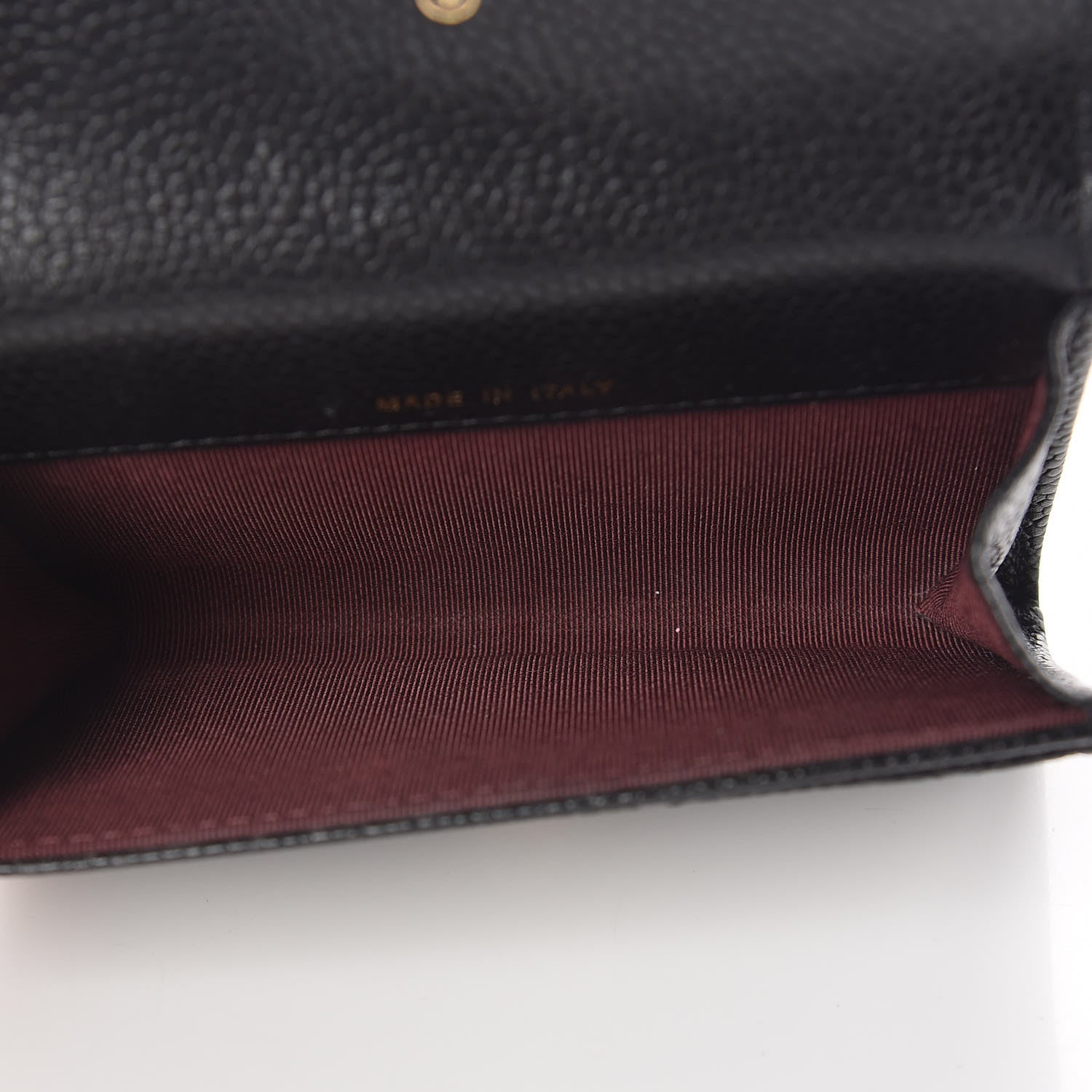 Chanel Caviar Quilted Flap Card Holder Black 5 of 9