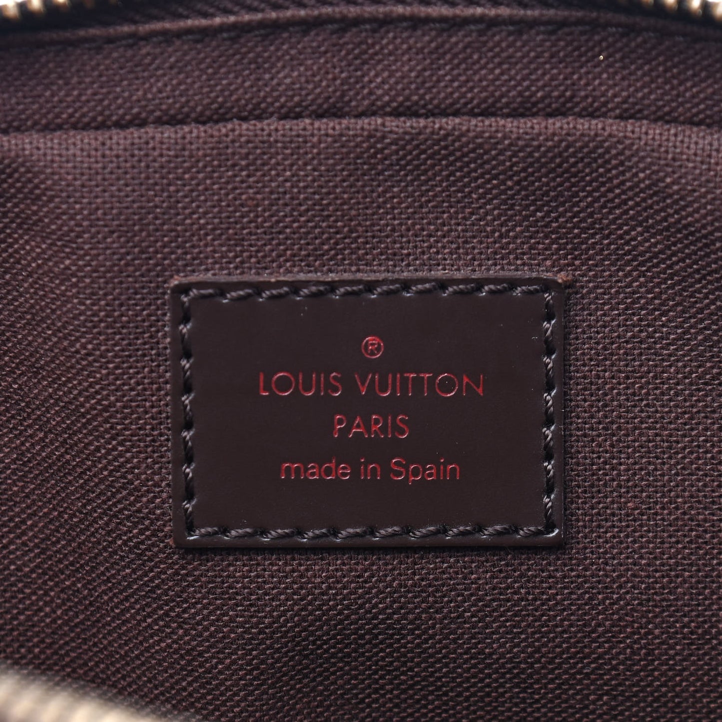 Damier Ebene Brooklyn Bum Bag