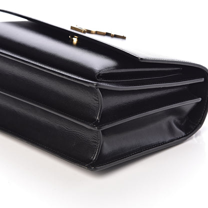 Saint Laurent Calfskin Medium Monogram Sunset Black 9 of 10