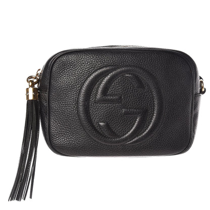 Gucci Pebbled Calfskin Small Soho Disco Bag Black 1 of 16