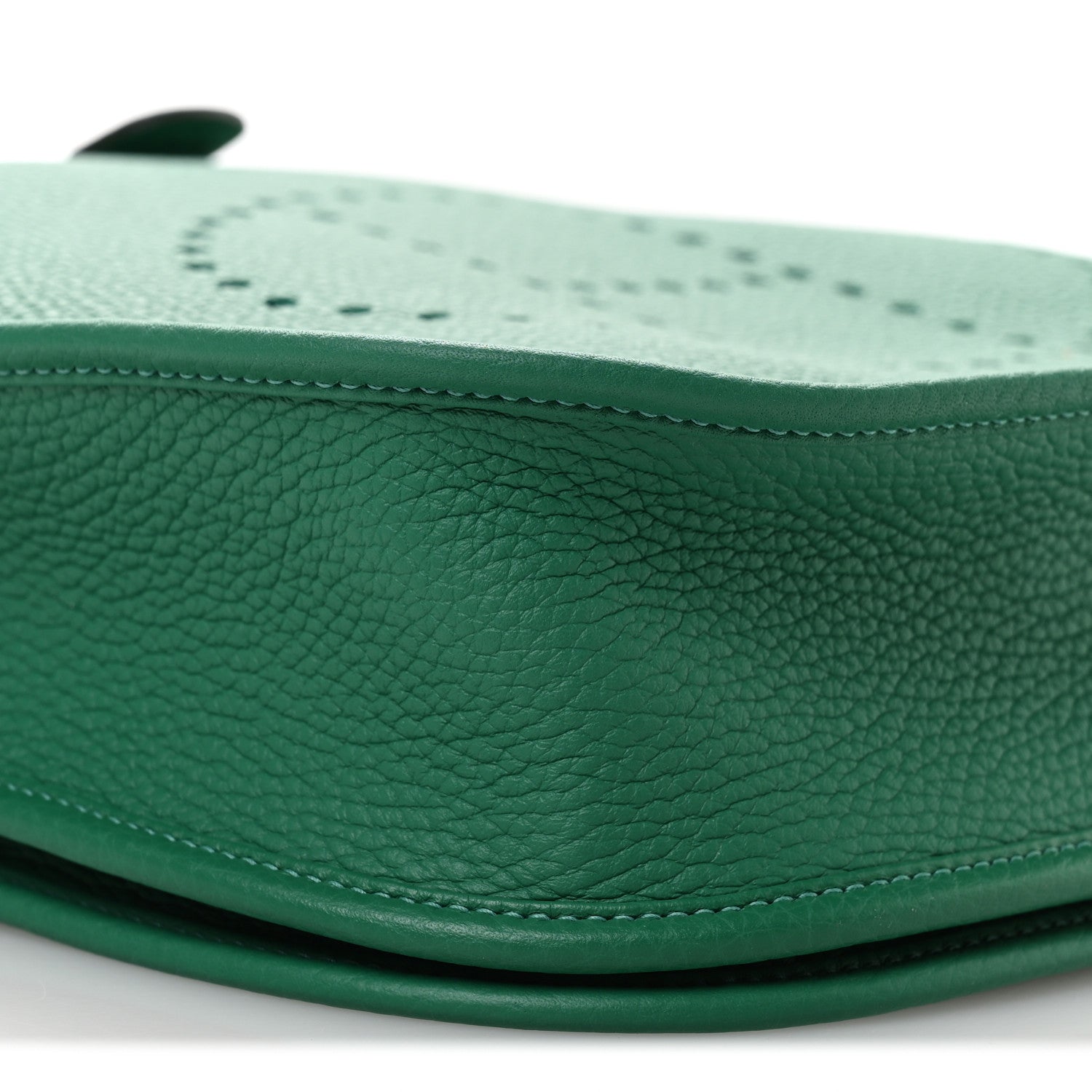 Hermes Taurillon Clemence Evelyne III PM Vert Vertigo 9 of 11
