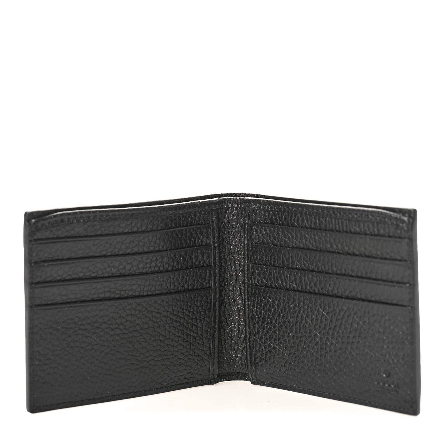 Piuma Calfskin Jumbo GG Embossed Wallet Black