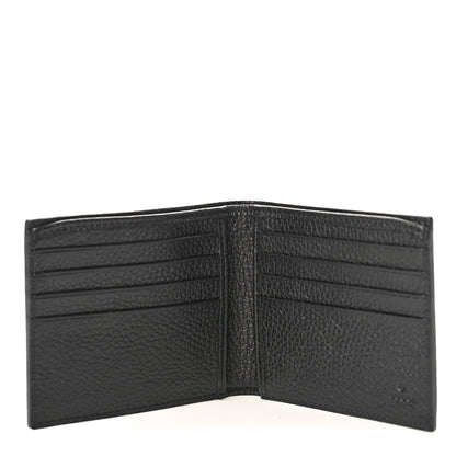 Gucci Piuma Calfskin Jumbo GG Embossed Wallet Black 4 of 7