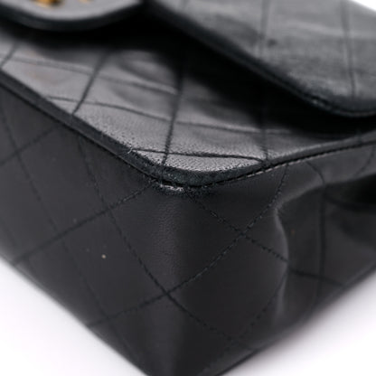 Chanel Lambskin Quilted Small Double Flap Black 9 of 24