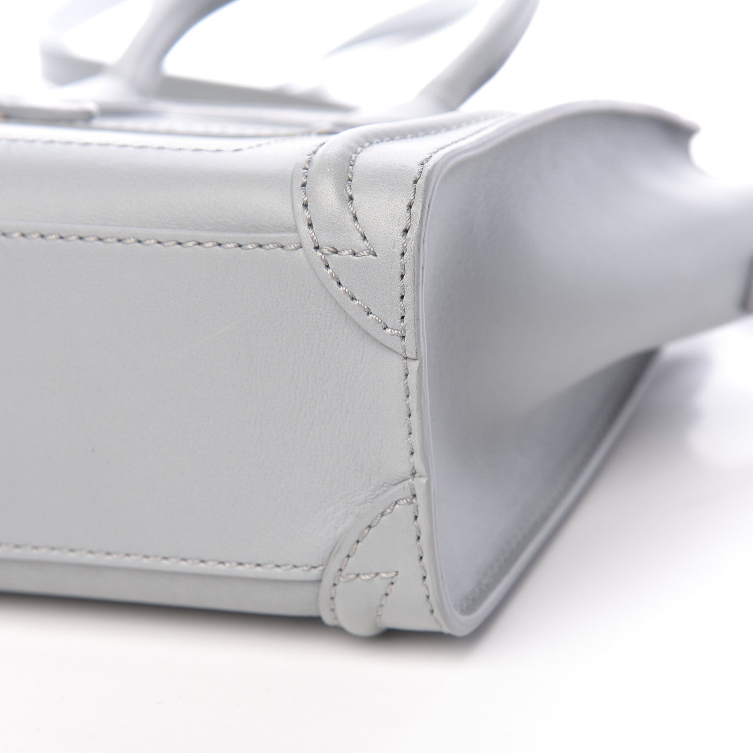 Celine Smooth Calfskin Nano Luggage Sky 9 of 14