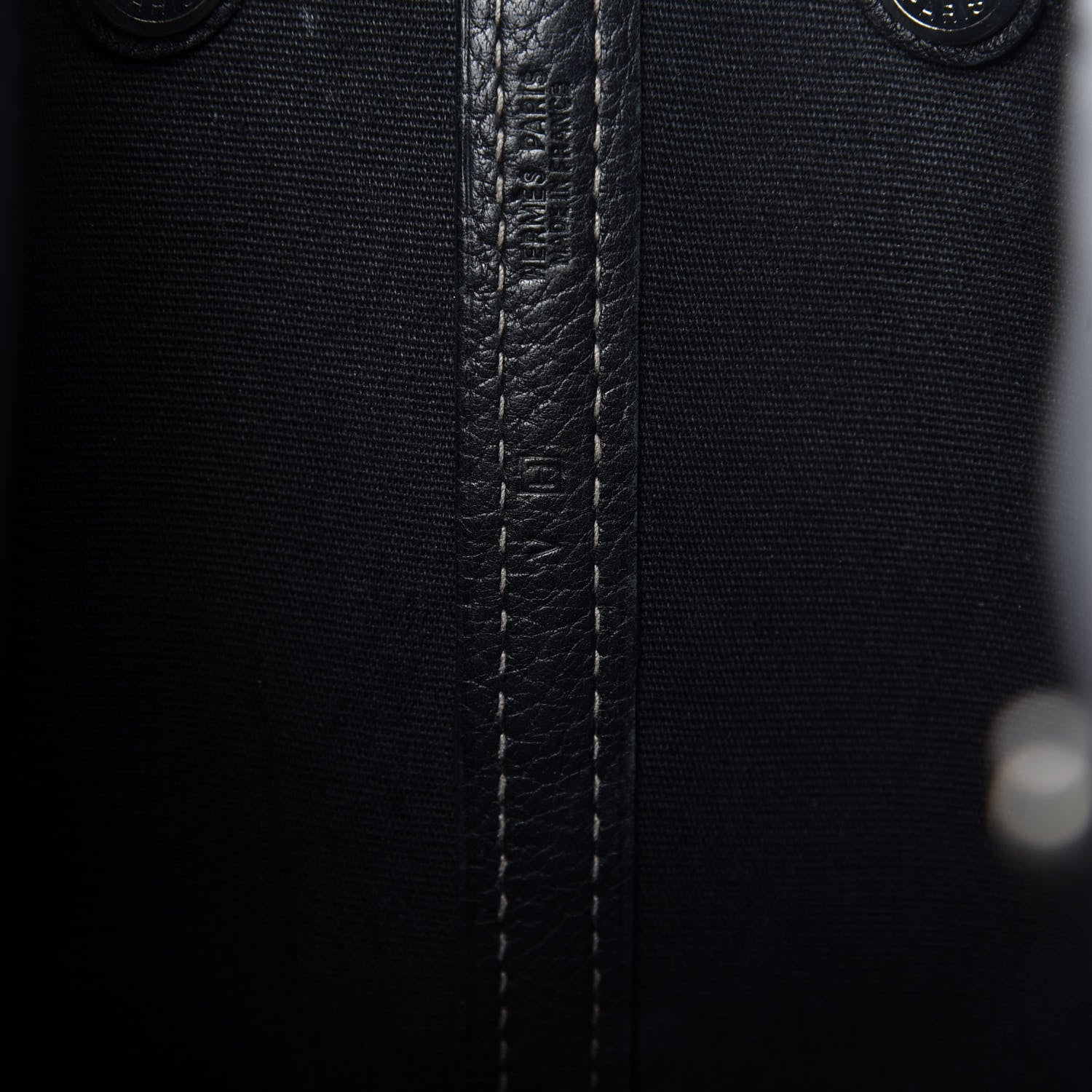 Hermes Toile Garden Party 30 TPM Black 9 of 11